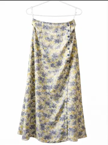 Natural beauty basic 꽃무늬 롱 스커트