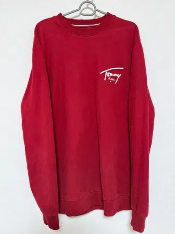 새상품 Tommy Jeans 빨간색 트레이닝복 M 사이즈