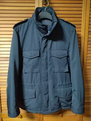 BEAMS HEART M-65 L 48 네이비