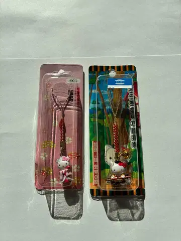 [ 가부키 키티 ] 족자 2개 세트 / 유키히메 / 칸진초 / 미사용품