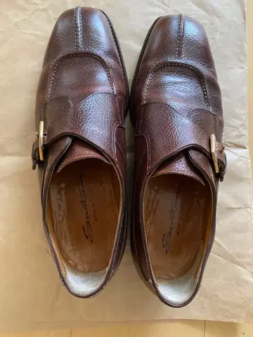 Sartore 브라운 로퍼 버클 포함