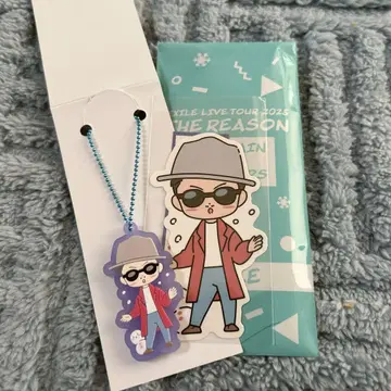 ATSUSHI 러버 키링 & 스티커 세트