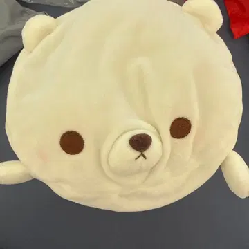 곰 얼굴 봉제 인형