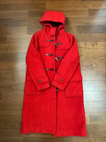 런던 트래디션 더플 코트 빨간색 영국제