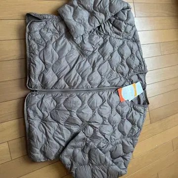 브라운 다운 자켓 4L