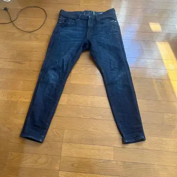 G-STAR 스키니 데님 다크 블루