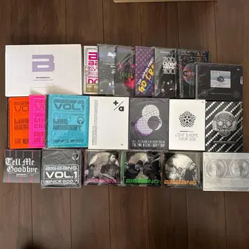 BIGBANG DVD, CD 묶음 판매 21점