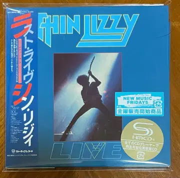 THIN LIZZY LAST LIVE 종이 재킷 SHM-CD 리마스터반