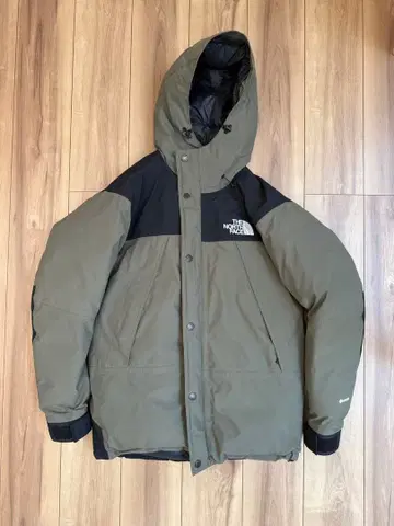 THE NORTH FACE 다운 자켓 올리브/블랙