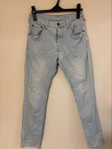 라이트 블루 스키니 데님 S 사이즈 SHIPs