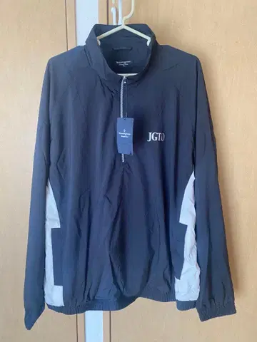 골프 남성용 블랙 점퍼. 베스트 세트 Munsingwear