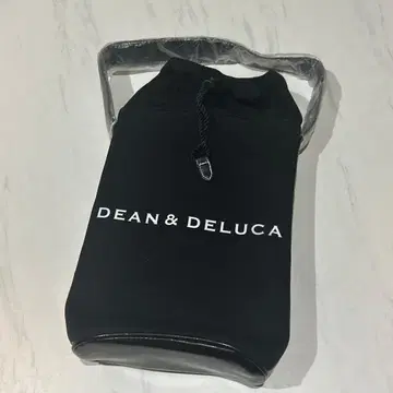 DEAN & DELUCA 와인백 토트백 블랙 [미사용 택 포함] 하자품