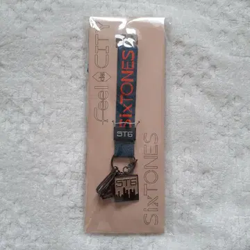 SixTONES 응원봉 키링 Feel da city