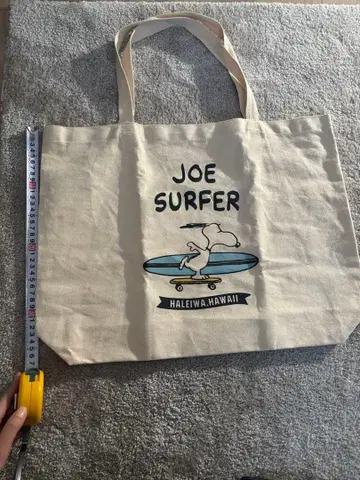 하와이 한정판 스누피 토트백