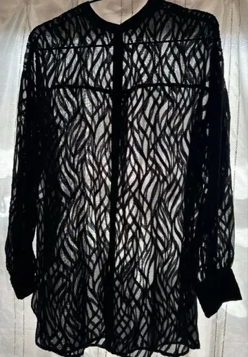 반트로아 vingtrois 여성 상의 시어 오버 셔츠