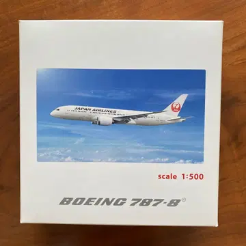 1/500 JAL Boeing 787-8 JA822J 다이캐스트