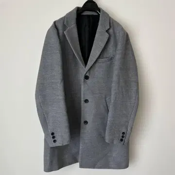 [ 새상품급 ] 23구 그레이 체스터 코트