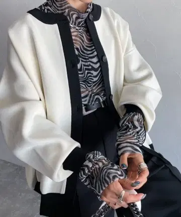 PAGEBOY 가디건 크루넥 볼륨