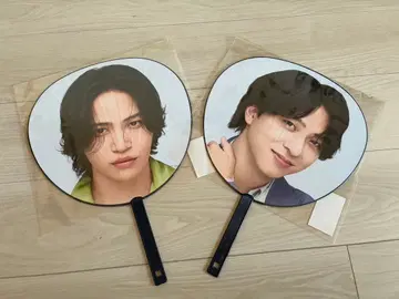 timelesz 테라니시 타쿠토 & 키쿠치 후마 부채 FAM DOME