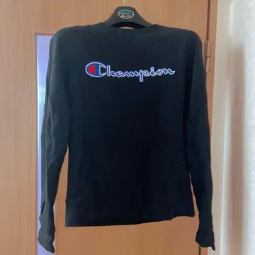 Champion 챔피온 트레이닝복 블랙 속기모