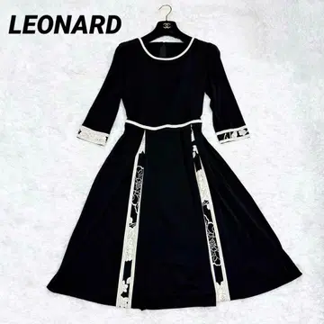 [컨디션 최상] 레오나르 원피스 칸칸 트리밍 최근 모델 38