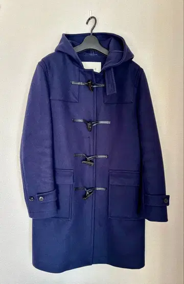 설날 세일 중 [새상품급] 매킨토시 네이비 더플 코트 후드 부착