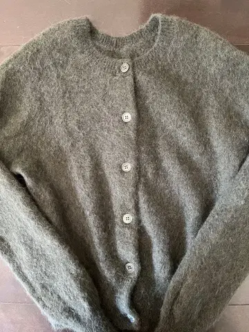 알파카 2way 가디건