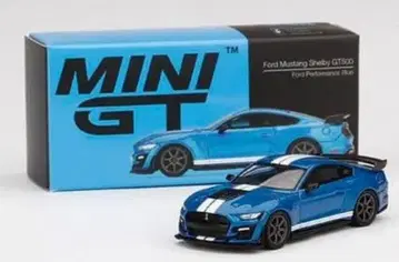 MINIGT 1/64 포드 머스탱 쉘비 GT500 포드 (파랑)
