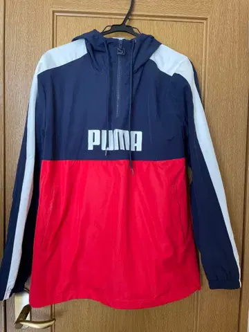 PUMA 푸마 스포츠 하프 지퍼 나일론 자켓