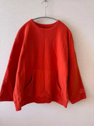 오렌지 컬러 프리 사이즈 트레이닝복 앰비텍스