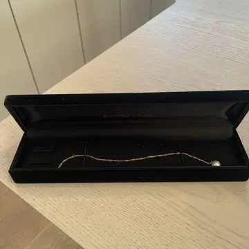 골드 체인 펄 목걸이