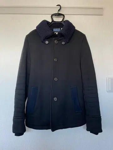 BLUE BLUE JAPAN 헤비 맨투맨 자켓