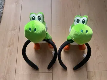 요시 봉제 인형 머리띠 2개