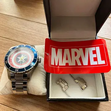 MARVEL 캡틴 아메리카 손목시계