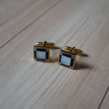 루이 파글린 골드 스퀘어형 커프 링크스
