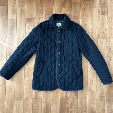 BEAUTY & YOUTH 네이비 퀼팅 자켓 M