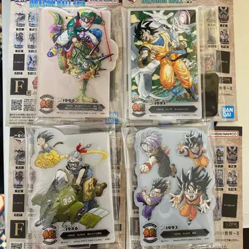 40주년 복권 F상 아클렉트 4종 세트