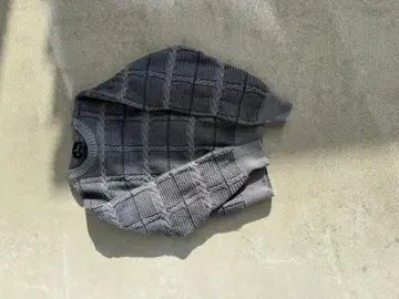 짧은 기장 니트 일본제 그랑파고아