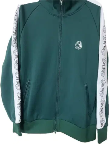 빌리어네어 보이즈 클럽 그린 컬러 사이드 프린트 저지