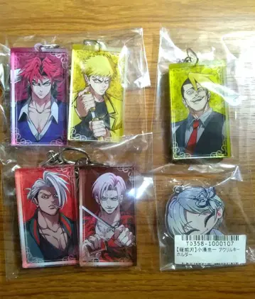 휴먼버그 대학 아크릴 키링 6개 세트