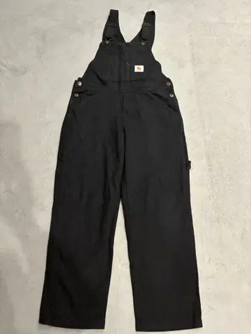 Carhartt 블랙 오버롤
