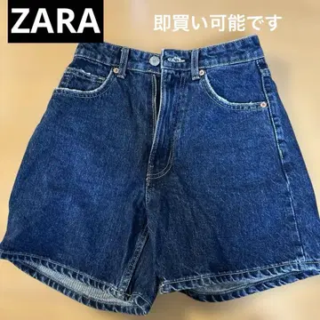 ZARA 다크 블루 데님 숏팬츠 24