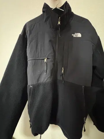 THE NORTH FACE 블랙 플리스 자켓 L