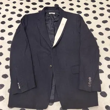 DRIES VAN NOTEN 네이비 테일러드 자켓