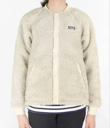 파타고니아 레트로X 보머 자켓 키즈 XXL 아이보리 보아 아우터