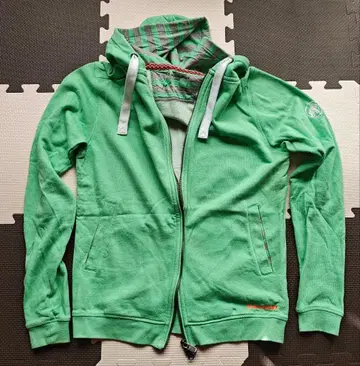 MAMMUT 그린 풀 집업 후드티 아시아 M 사이즈