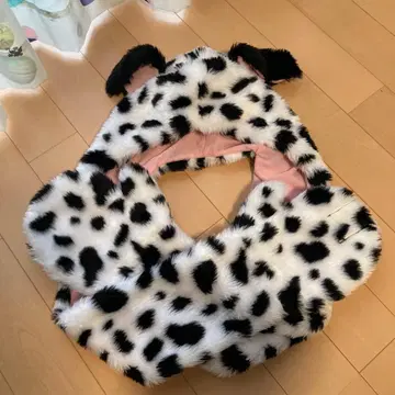 101마리 강아지 퍼 캡 팬 머플러