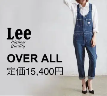 Lee 인디고 데님 오버롤