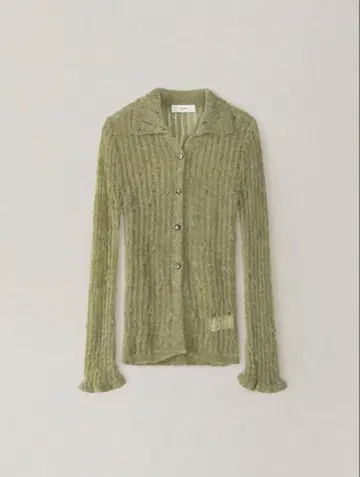 Feather Damage Cardigan 택 포함 미사용 새상품