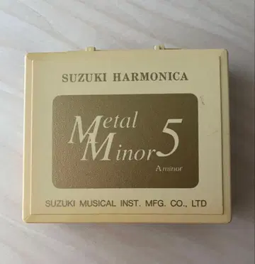 스즈키 메탈 마이너 5 A 마이너 하모니카 생산 종료품